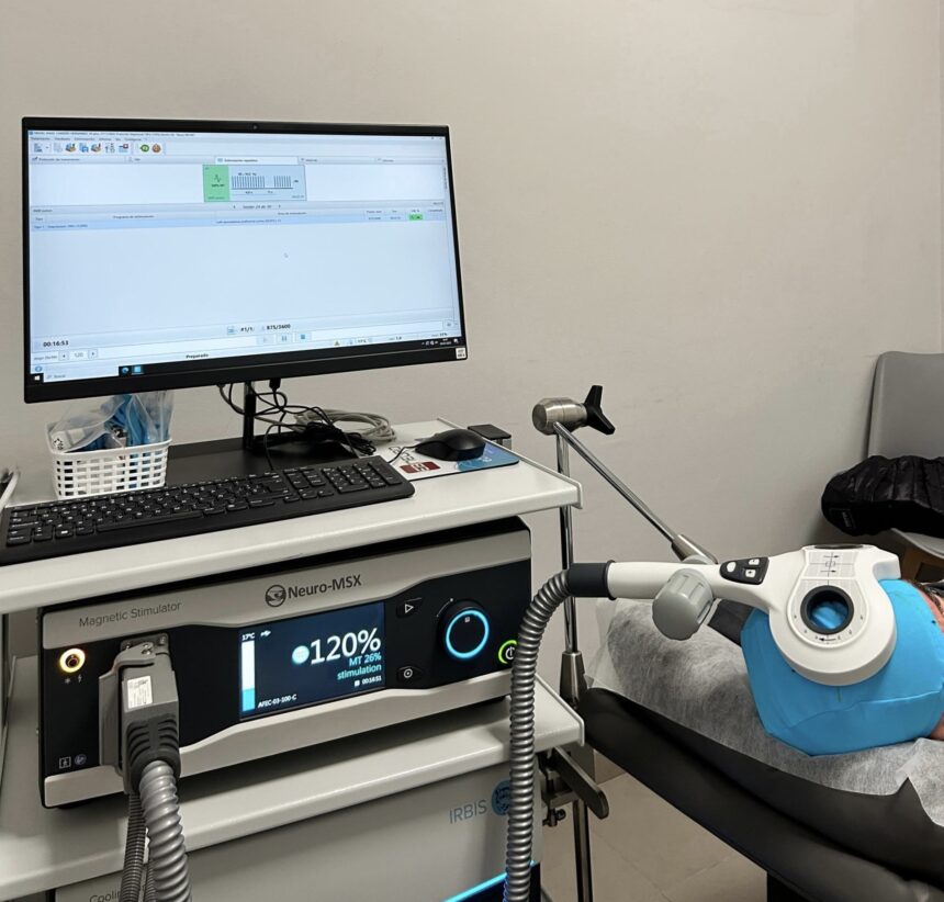 Tratamiento de Estimulación Magnética Transcraneal para depresión Aplicación clínica de EMTr en el Instituto Neurocognitivo INCIA Barcelona