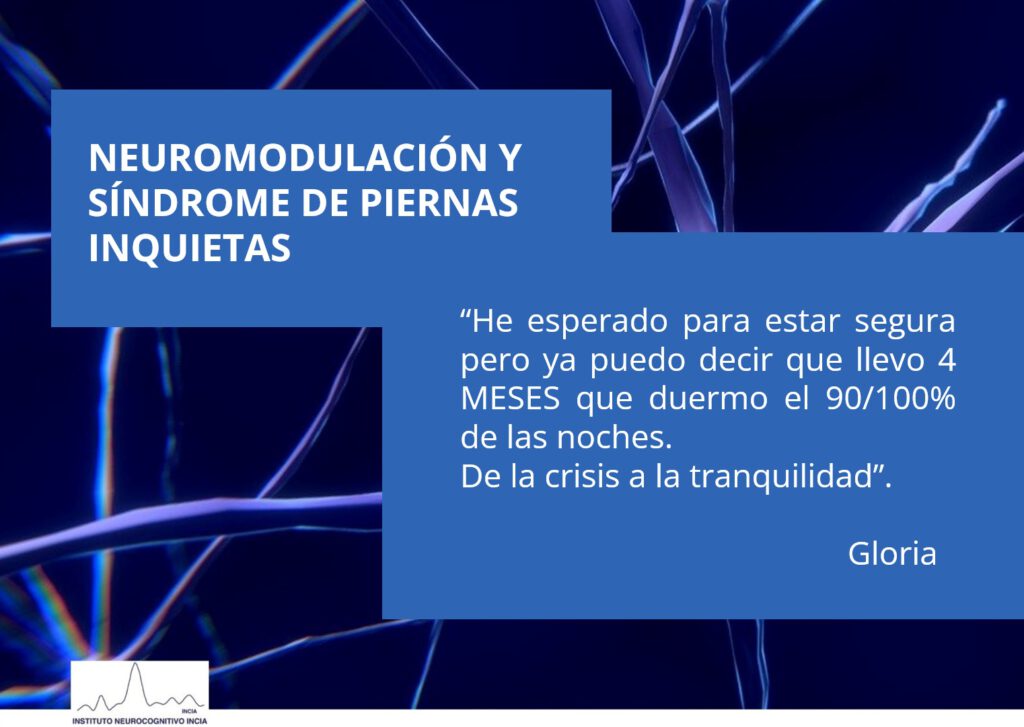 Testimonio de paciente sobre neuromodulación para el síndrome de piernas inquietas en INCIA